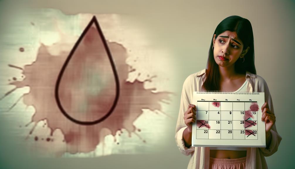 saignements menstruels anormaux persistants